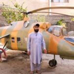 یک شهروند افغان هلیکوپتر نظامی ساخت (فیلم)