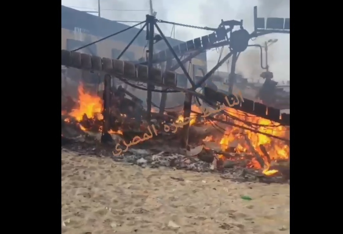 نظامیان اسرائیل قایق های ماهیگیری فلسطینیان را هم آتش زدند (فیلم)