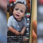 گریه جان سوز کودک کره‌ای در واکنش به تماشای فیلمی از یک خردسال همسن خودش در غزه (فیلم)