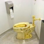 دادگاهی شدن 4 مرد به خاطر سرقت توالت در انگلیس/ آن هم از جنس طلا (فیلم)