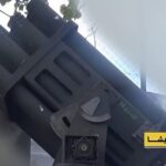 لحظه هدف قرار دادن صهیونیست‌ها توسط راکت‌های حزب‌الله (فیلم)