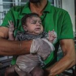 جنایات آشکار رژیم صهیونیستی علیه کودکان غزه (فیلم)