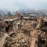 مار غول‌پیکری که زلزله آن را از زمین بیرون کشید!/ عکس