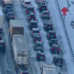 ببینید| وضعیت مسکو بعد از بارش های سنگین برف