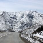 ببینید | سفید پوش شدن روستایی در کوهسار پس از بارش برف