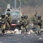 ببینید | ادامه درگیری‌ در اردوگاه «امعری» رام الله