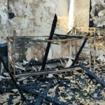 ببینید | وضعیت کمپ ترک اعتیاد لنگرود پس از آتش‌سوزی مرگ‎بار