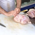 ببینید | تکنیک حرفه‌ای پاک کردن مرغ در خانه؛ شیوه جدا کردن همه استخوان‌های اضافی!