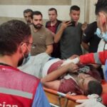 ببینید | وداع دلخراش یکی از مسئولان بیمارستان النجار در رفح با خانواده خود