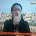 ببینید | دستپخت اسرائیل، بلایی که سر خبرنگار زن آمد!