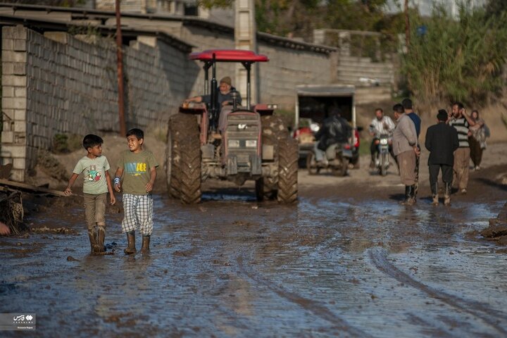 سیل ویرانگر در شرق گلستان