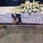 ببینید | مراسم تشییع و خاکسپاری پیکر محمدعلی ندوشن