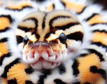 هوش‌مصنوعی مارهای مودار خلق کرد!/ عکس