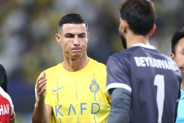 عکس| پیام بیرانوند برای رونالدو پس از اتفاق خطرناک