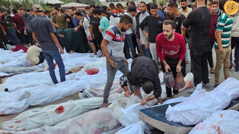 (تصاویر) اسرائیل اردوگاه جبالیا را روی سر صدها فلسطینی خراب کرد