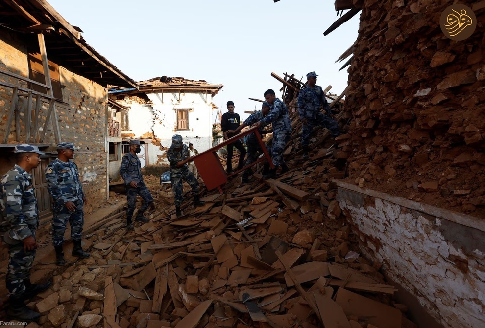 (تصاویر) زلزله مرگبار در نپال