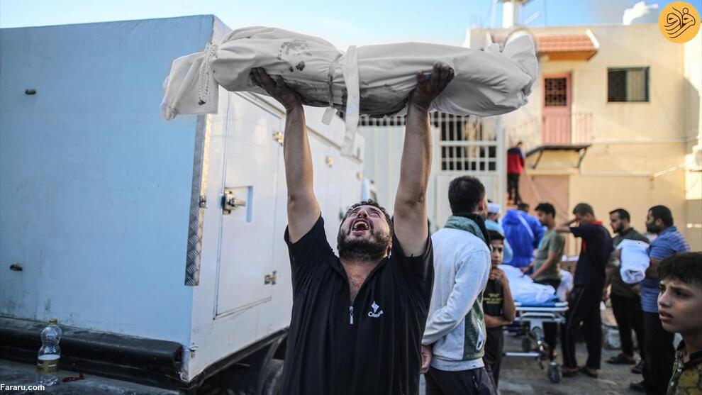 (تصاویر) هیچ پایانی برای مصیبت کودکان غزه دیده نمی‌شود