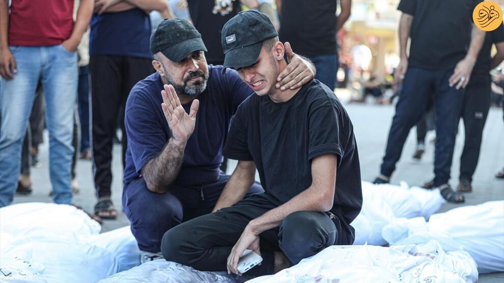 (تصاویر) هیچ پایانی برای مصیبت کودکان غزه دیده نمی‌شود