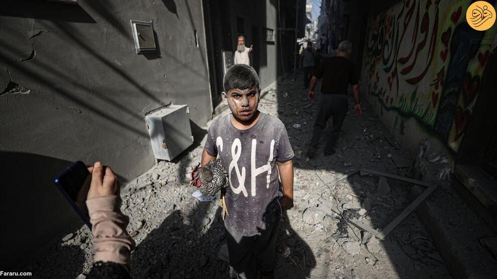 (تصاویر) هیچ پایانی برای مصیبت کودکان غزه دیده نمی‌شود