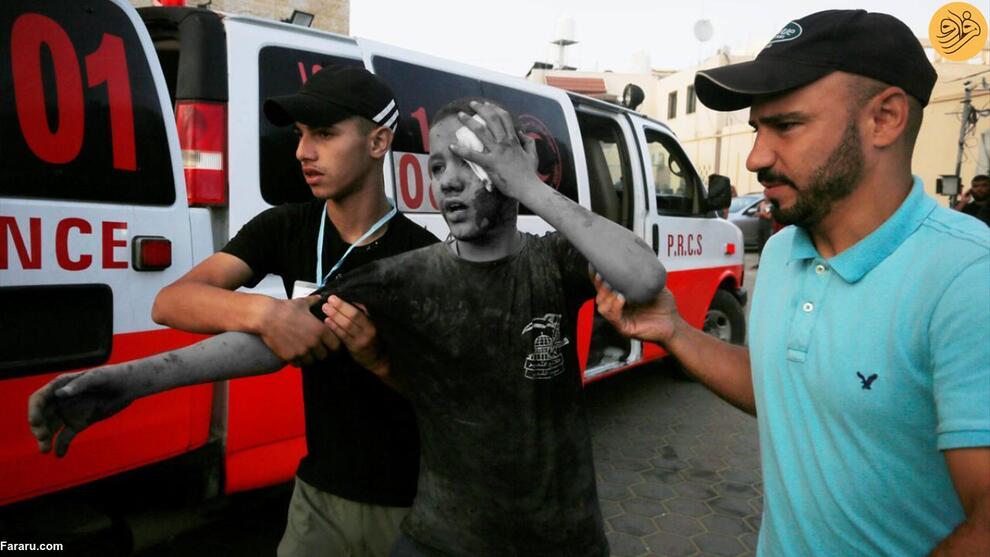 (تصاویر) هیچ پایانی برای مصیبت کودکان غزه دیده نمی‌شود