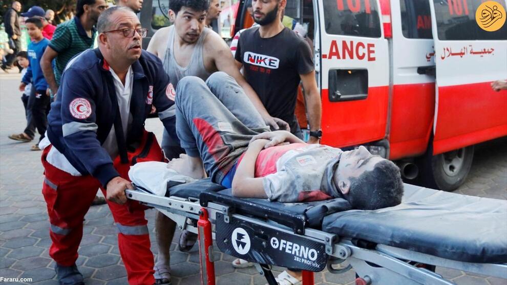 (تصاویر) هیچ پایانی برای مصیبت کودکان غزه دیده نمی‌شود