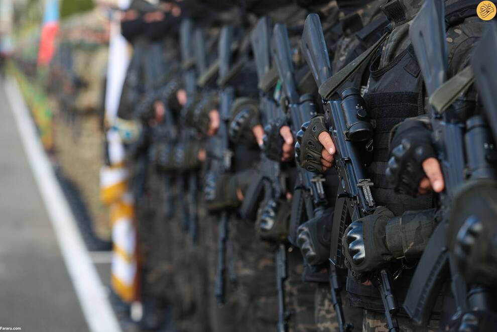 (تصاویر) رژه پیروزی جنگ قره باغ با حضور الهام علی‌اف و همسرش