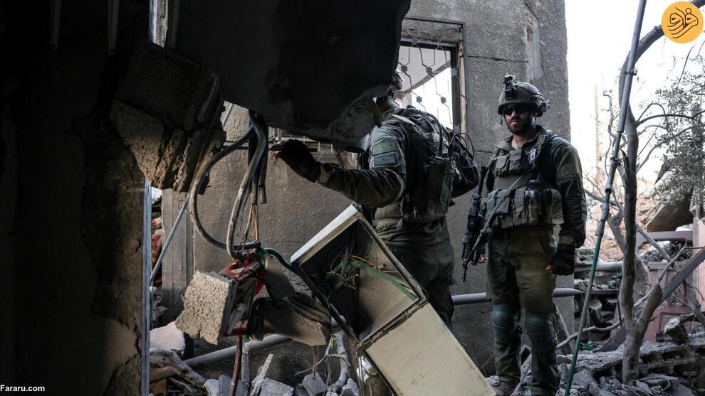 (تصاویر) نیروهای ارتش اسرائیل در غزه