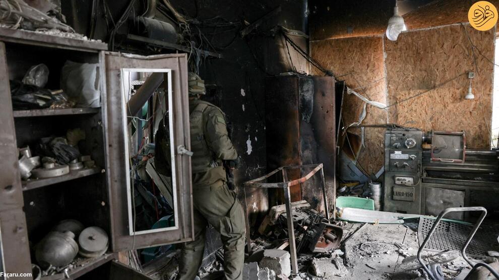 (تصاویر) نیروهای ارتش اسرائیل در غزه