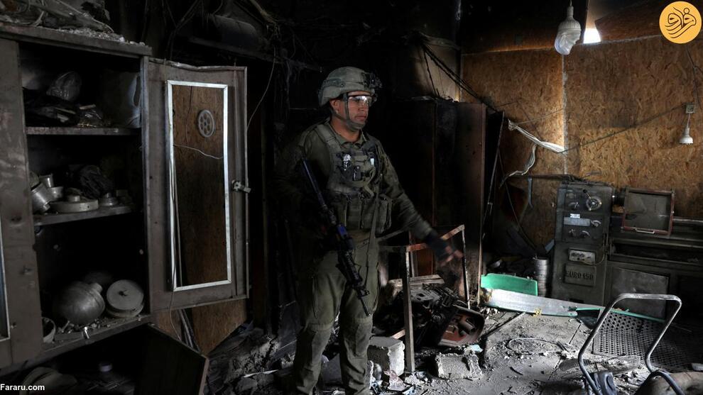 (تصاویر) نیروهای ارتش اسرائیل در غزه