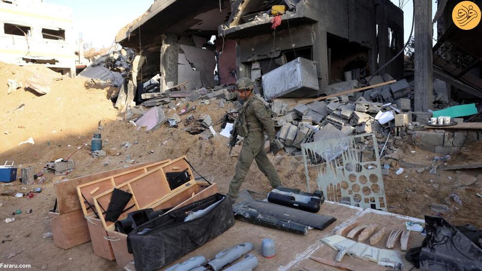 (تصاویر) نیروهای ارتش اسرائیل در غزه