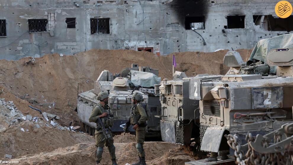 (تصاویر) نیروهای ارتش اسرائیل در غزه