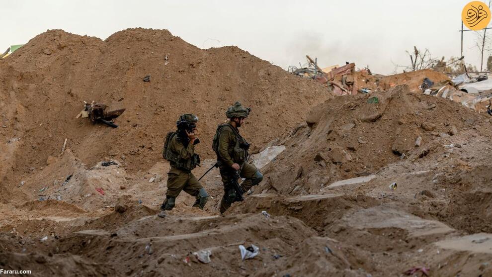 (تصاویر) نیروهای ارتش اسرائیل در غزه