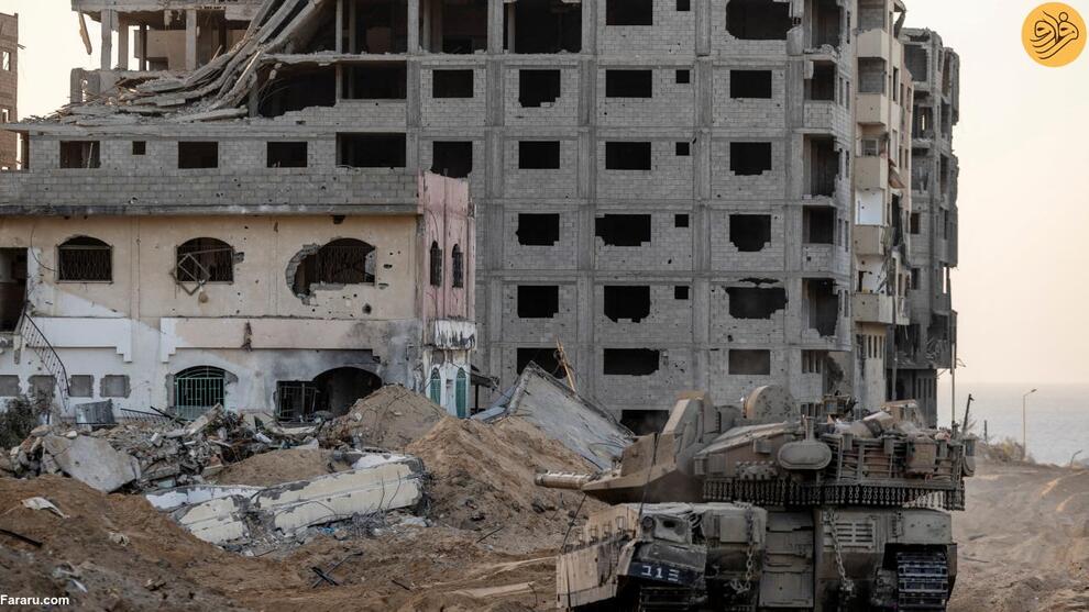 (تصاویر) نیروهای ارتش اسرائیل در غزه