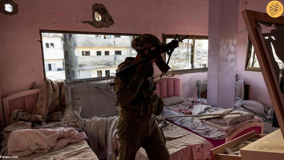 (تصاویر) نیروهای ارتش اسرائیل در غزه