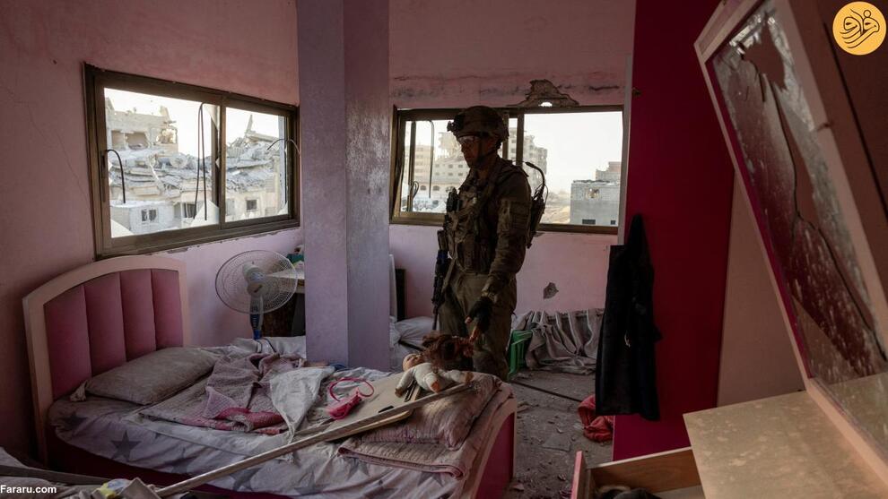 (تصاویر) نیروهای ارتش اسرائیل در غزه