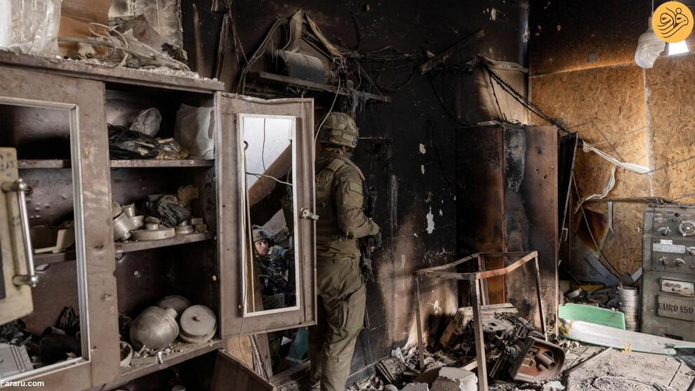 (تصاویر) نیروهای ارتش اسرائیل در غزه