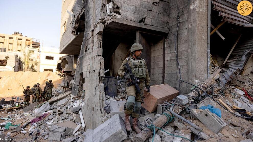 (تصاویر) نیروهای ارتش اسرائیل در غزه