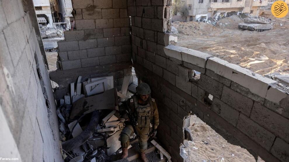 (تصاویر) نیروهای ارتش اسرائیل در غزه