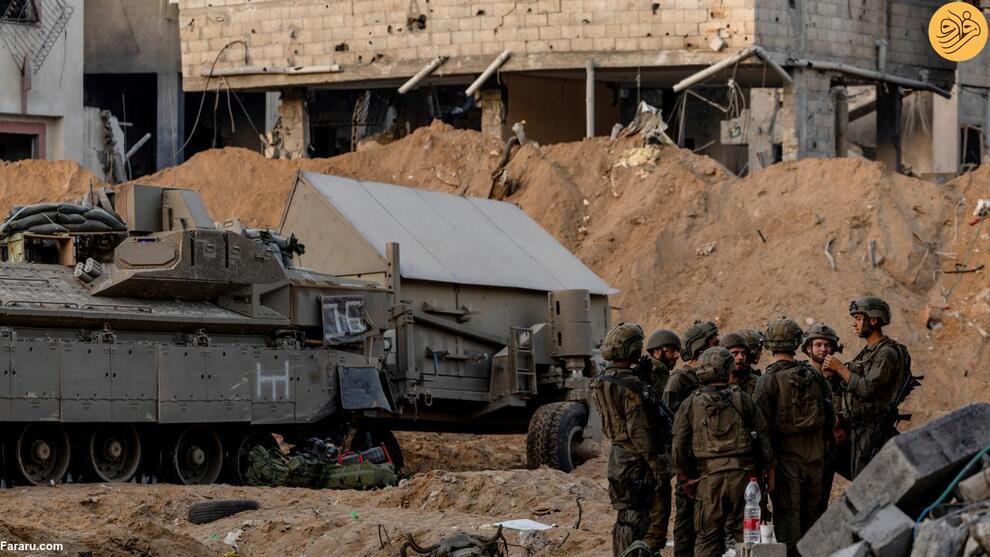 (تصاویر) نیروهای ارتش اسرائیل در غزه