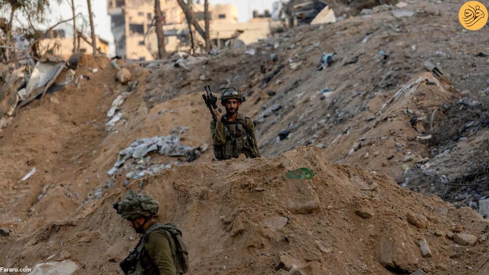 (تصاویر) نیروهای ارتش اسرائیل در غزه