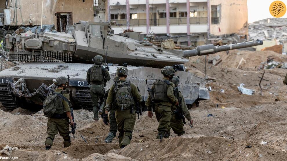 (تصاویر) نیروهای ارتش اسرائیل در غزه