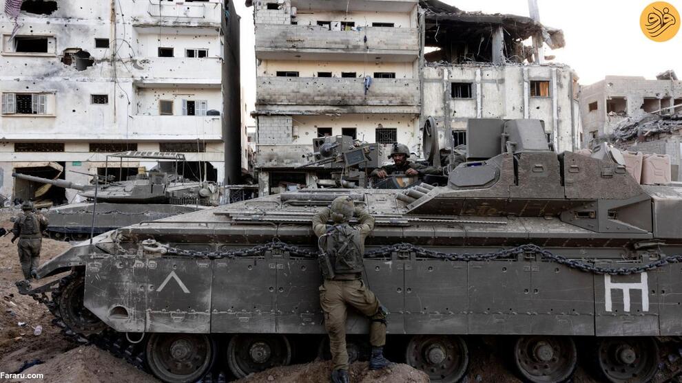 (تصاویر) نیروهای ارتش اسرائیل در غزه