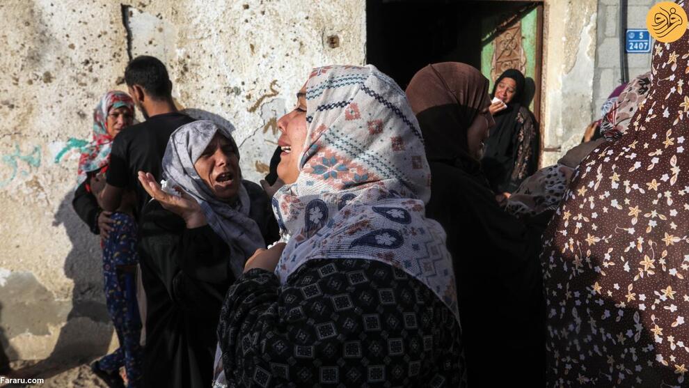 (تصاویر) اشک غزه‌ای‌ها متوقف نمی‌شود