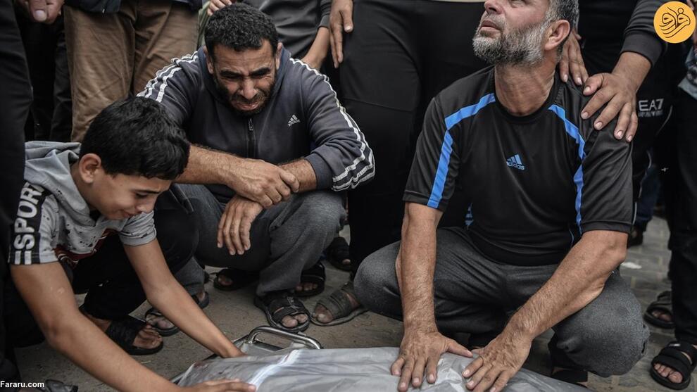 (تصاویر) اشک غزه‌ای‌ها متوقف نمی‌شود