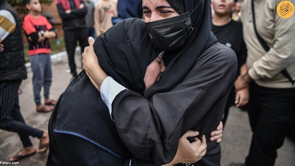 (تصاویر) اشک غزه‌ای‌ها متوقف نمی‌شود