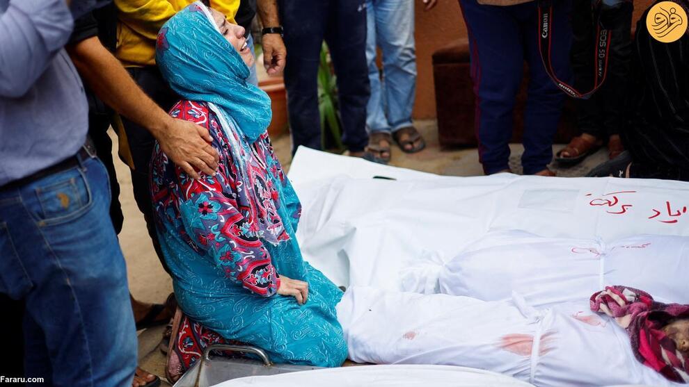 (تصاویر) اشک غزه‌ای‌ها متوقف نمی‌شود