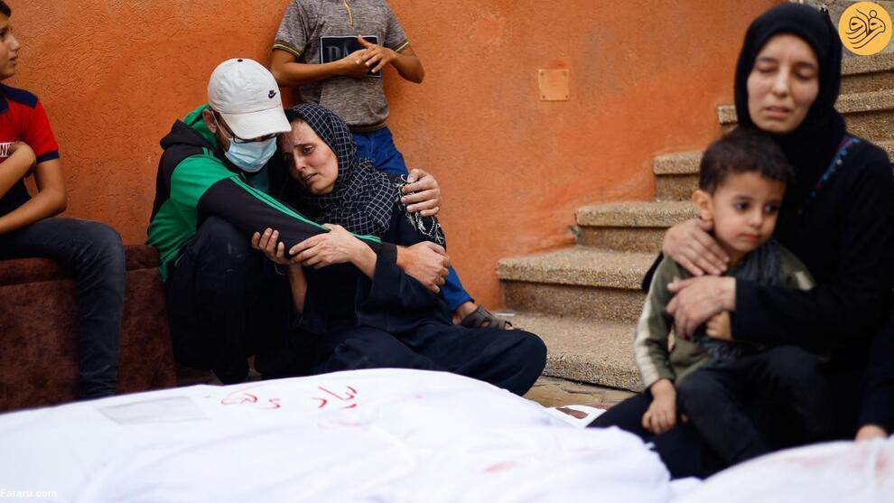 (تصاویر) اشک غزه‌ای‌ها متوقف نمی‌شود