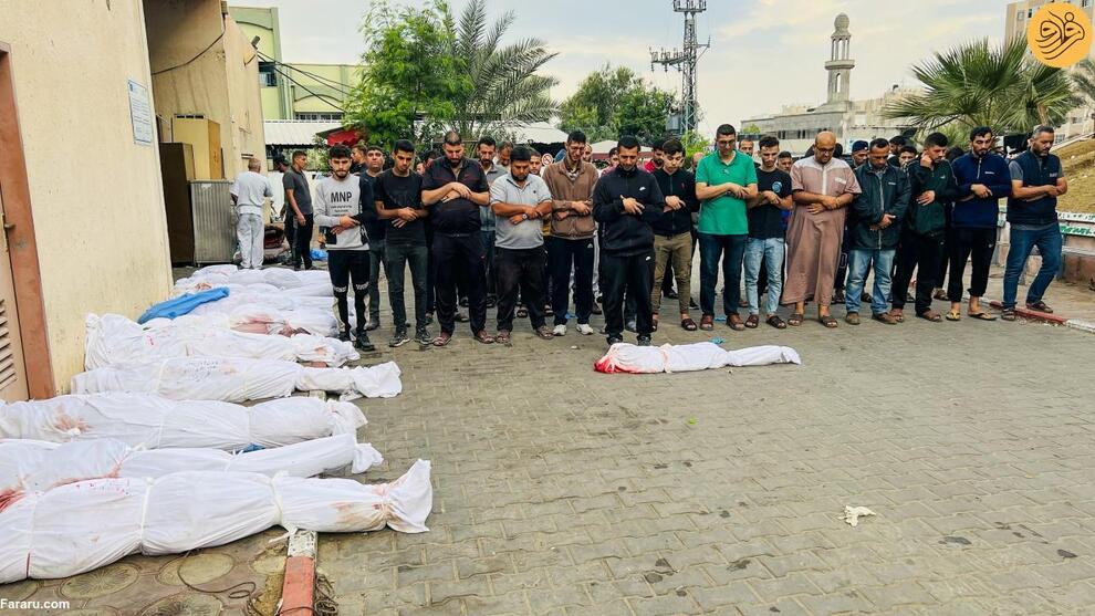 (تصاویر) اشک غزه‌ای‌ها متوقف نمی‌شود