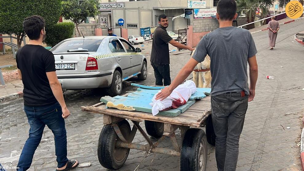 (تصاویر) اشک غزه‌ای‌ها متوقف نمی‌شود