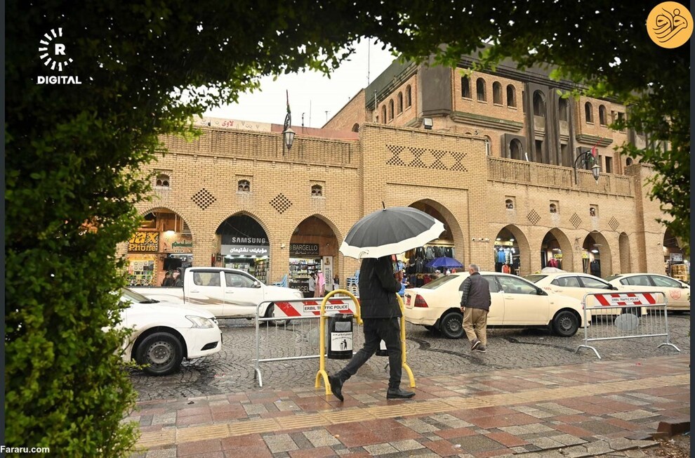 (تصاویر) بارش باران در کردستان عراق